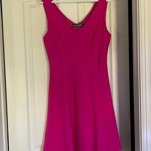 Fuchsia homecoming dress